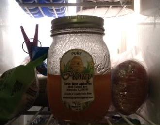 Freeze honey to stop crystallization