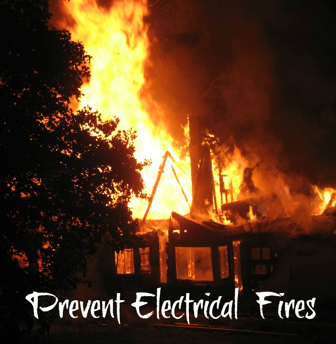 Home electrical fires are preventable, but they happen all the time. Don't let it happen to you and be particularly careful in the holiday season.