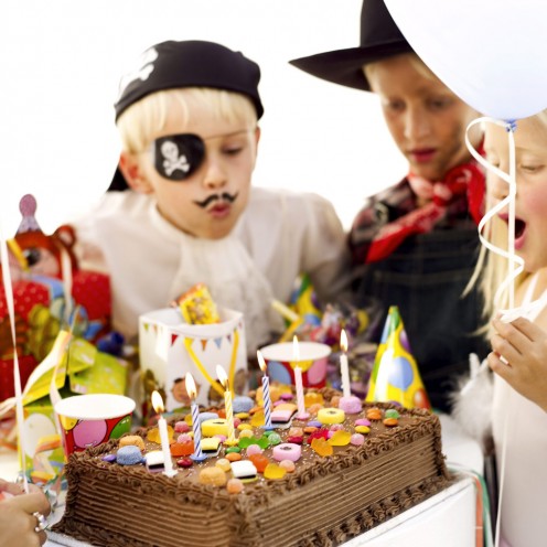 Pirate themed birthday party.
