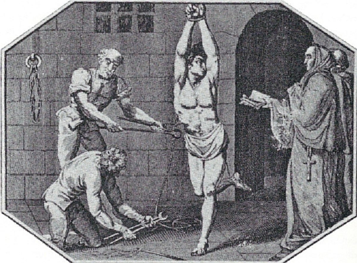 Doubting the existence of a deity led to torture and death during the Inquisition.