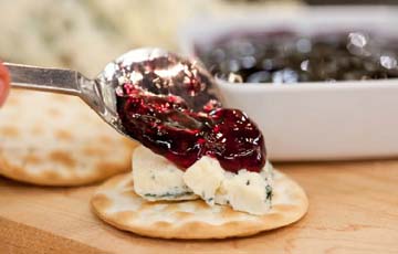 Wine jam is wonderful on cheese, grilled in a sandwich and used in a stock.