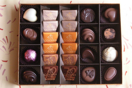 A gift of this chocolate assortment would be appreciated in many countries.