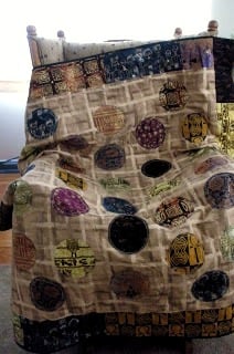 Shasta Motova has donated handmade quilts to children's charities.  Check out her High Road Quilter website.