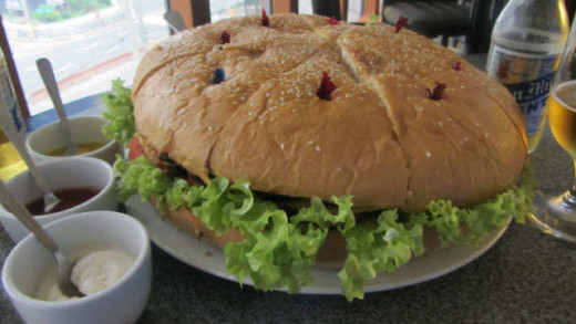 Big Buns Burger of Bar One