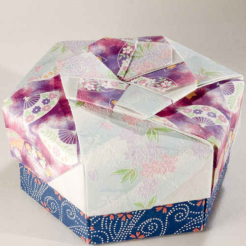 If you can't find a gift box to reuse, you can make one.