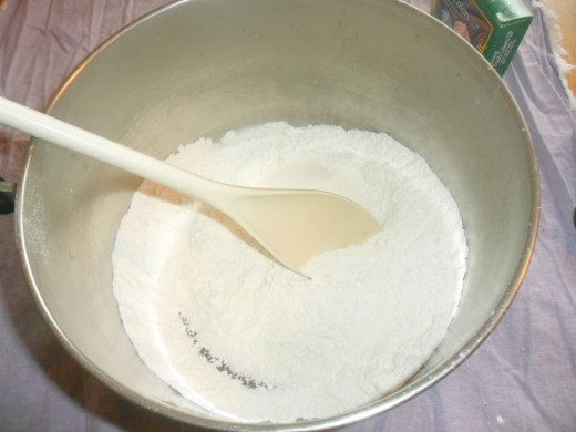 Flour, Salt, & cream of tartar