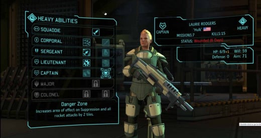 XCOM Enemy Unknown Heavy Class Soldier