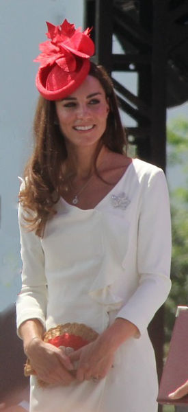Kate Middleton, the current Duchess of Cambridge, in Ottawa for Canada Day in 2011.