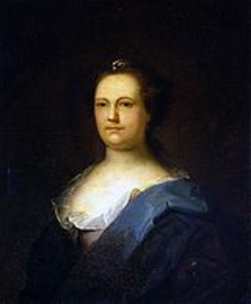 Deborah Read Franklin, wife of Ben Franklin