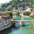 TL took this photograph of the Aare River in Berne, Switzerland in July 2005.