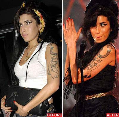 Amy Winehouse Tattoo Pictures