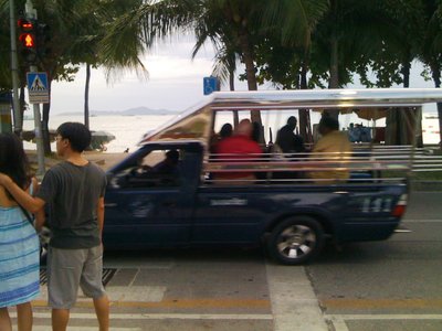 Songthaew or Baht Bus