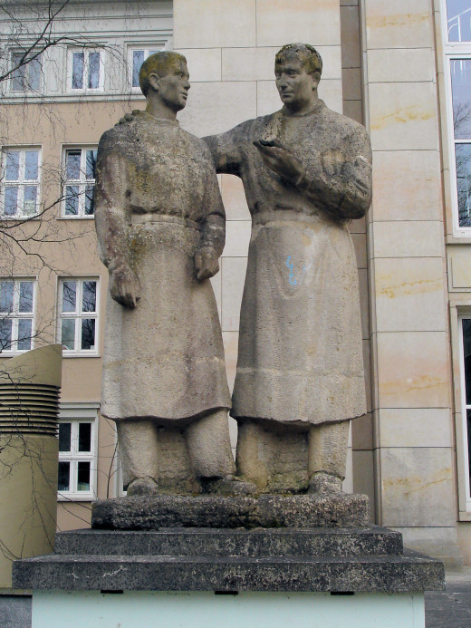 Student-Teacher Monument in Germany Honoring Teachers