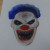 Darker blue and white highlights on the Clown Wig.