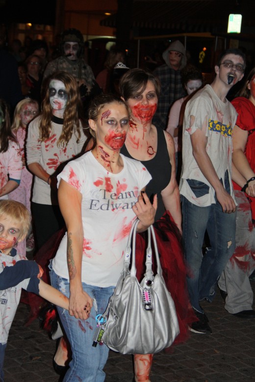 The ZOMBIES are coming!!!!  Zombie walk downtown Fayetteville!