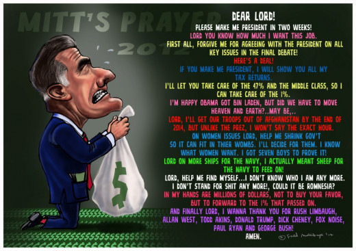 Romney's not so secret (plan) prayer!