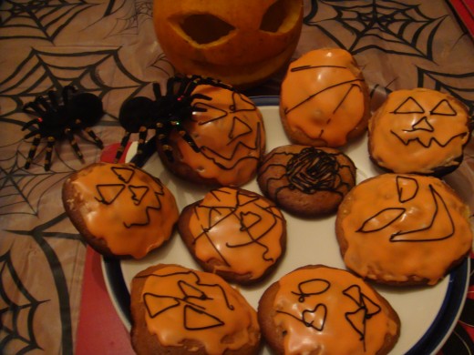 Halloween cookies