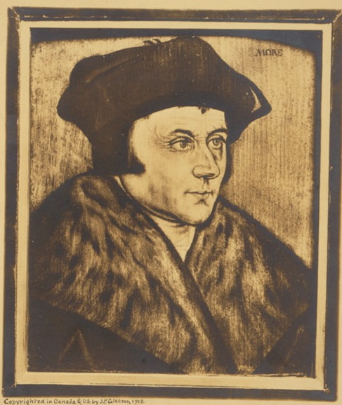 Sir Thomas More, author of UTOPIA (1516)