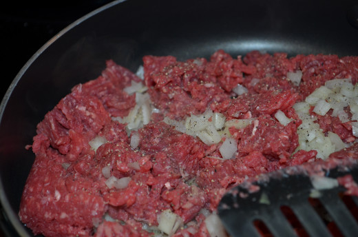 Ground beef 96% lean with Vidalia onion
