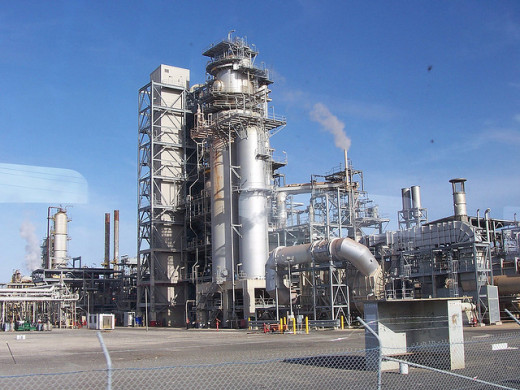 Marketing is to customers what an oil well, oil refinery (above) and tanker trucks are for gasoline. Marketing gets customers to your site or store. Oil companies get gasoline to the gas pump.