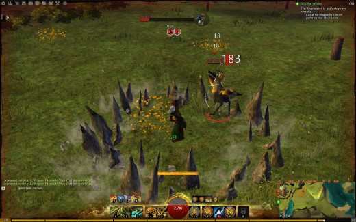 Dagger Mainhand Earth Attunement Ring of Earth skill