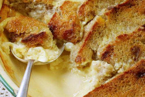 Bread and Butter Pudding. Image:  © Robyn Mackenzie|Shutterstock.com