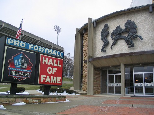 Pro Football Hall of Fame in Canton, Ohio.
