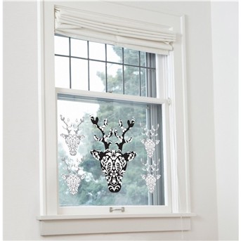 Reindeer Window Cling, Sticker