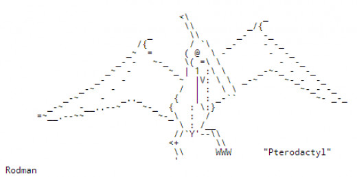 dinosaur text art copy paste