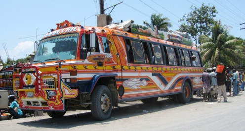 Local Transportation is the Tap Tap Bus