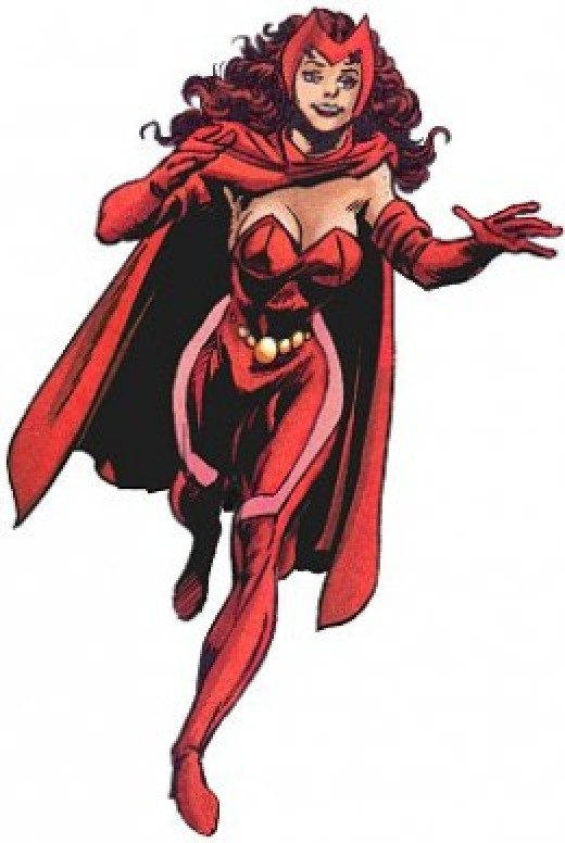 scarlet witch classic outfit