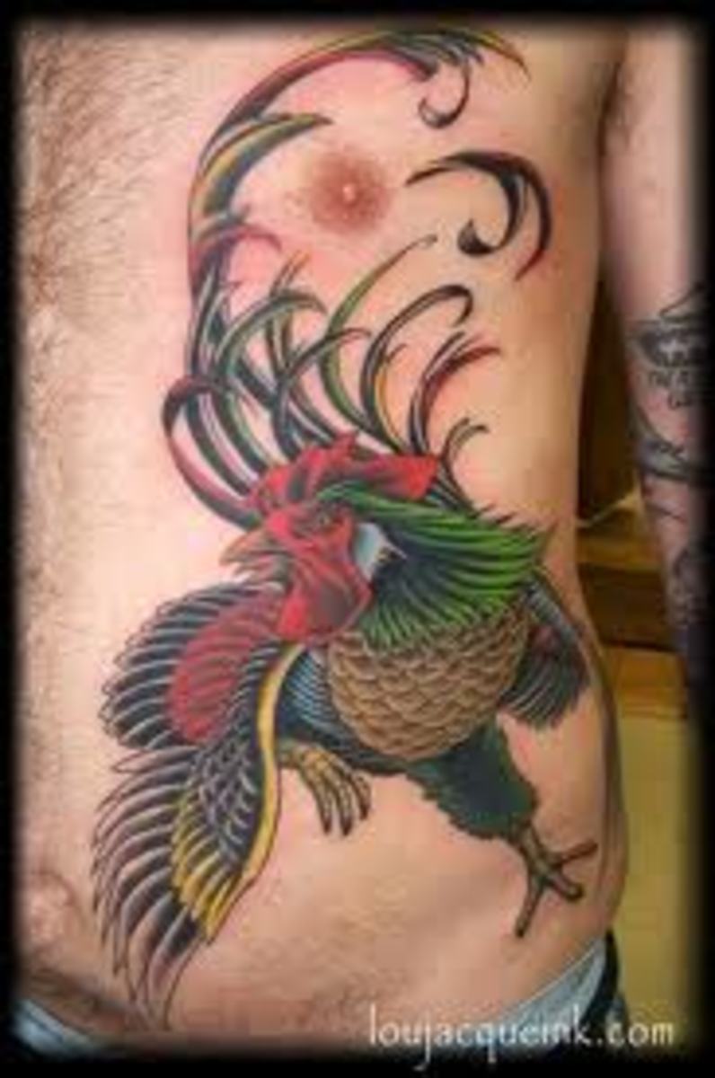 Rooster Tattoos And DesignsRooster Tattoo Meanings And