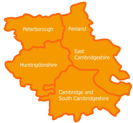 Map of Fenland