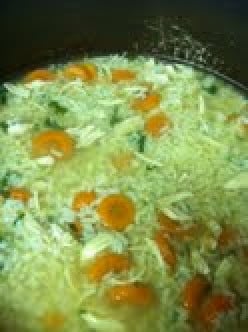 Homemade Sopa de Pollo  (aka chicken soup)
