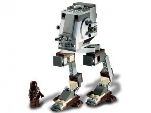 Lego Star Wars Imperial AT-ST 7127 Assembled