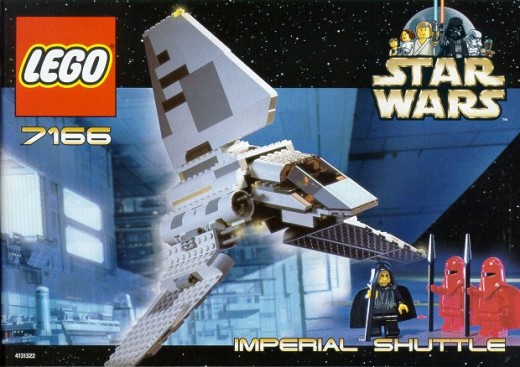 Lego Star Wars Imperial Shuttle 7166 Box 