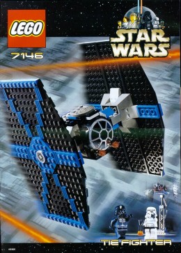 Lego Star Wars  TIE Fighter 7146 Box 