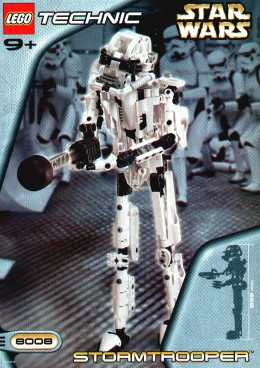 Lego Star Wars Technic Stormtrooper 8008 Box 