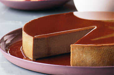 Chocolate flan