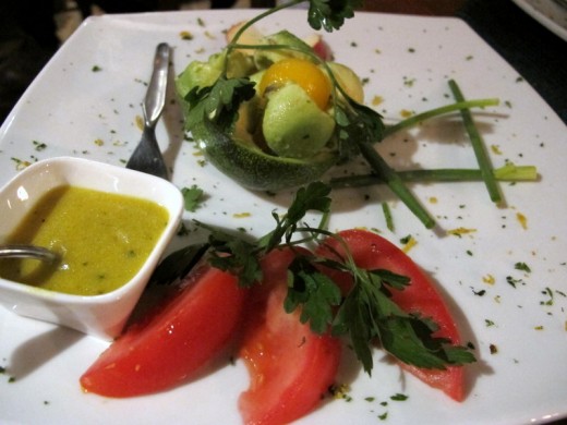 Papaya Avocado Salad
