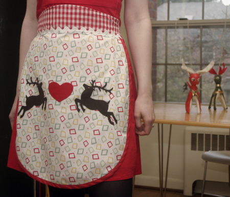 Reindeer Apron