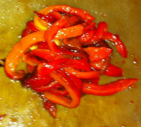 Roasted Red Bell Peppers that are ready to Rock-n-Roll in any Recipe