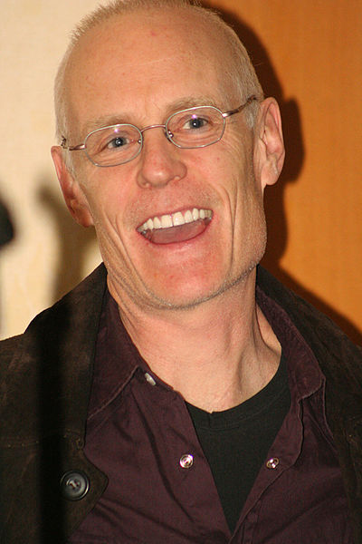 Matt Frewer played investigative reporter Edison Carter and cyber-character Max Headroom in the TV series of the same name.