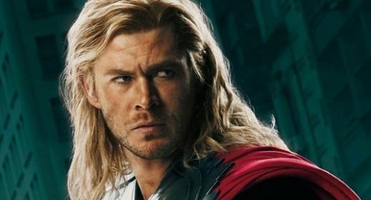 Chris Hemsworth as Thor in Thor 2 