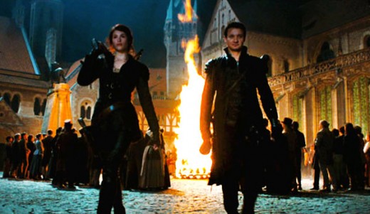 Hansel and Gretel after a hard day at work - killed another witch time to go to the bar