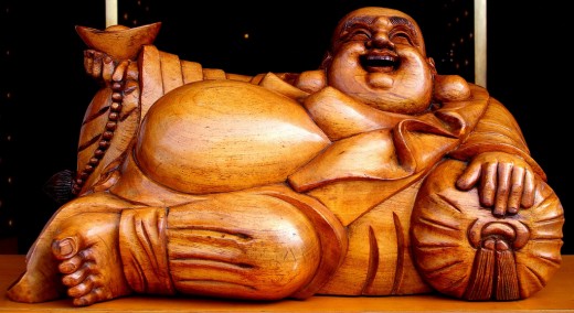 Hotei reclining