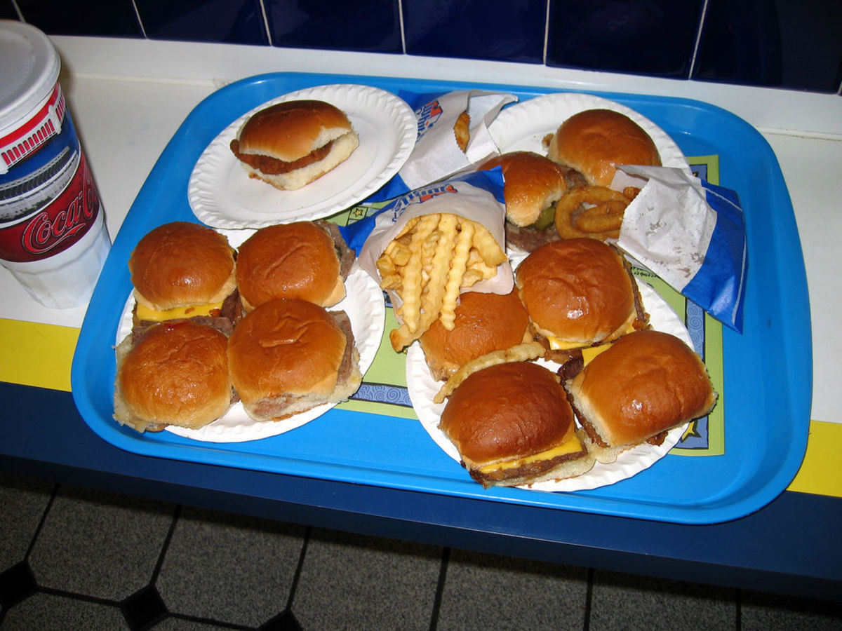White Castle and Other Fast Food Restaurants in Columbus, Ohio