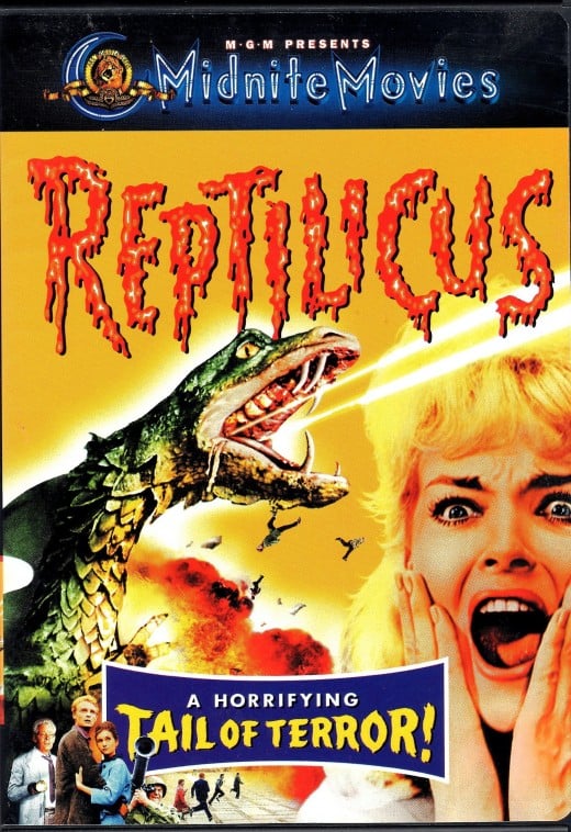 "Reptilicus", a 1961 movie about a Godzilla-like creature that invades Denmark.