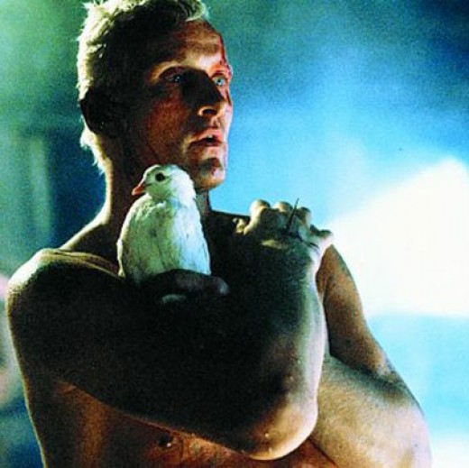 Rutger Hauer as Roy Batty in Blade Runner 
