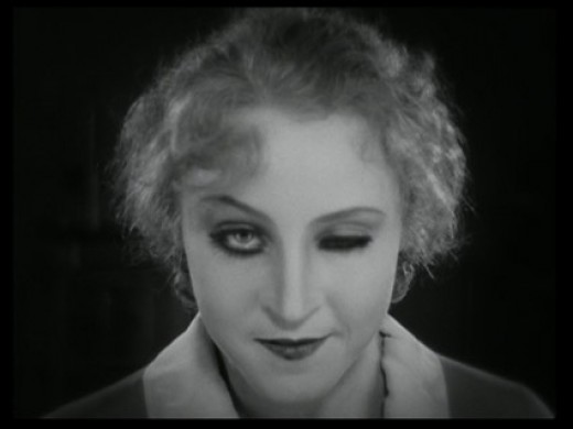 Brigitte Helm as Evil Maria in Metropolis 